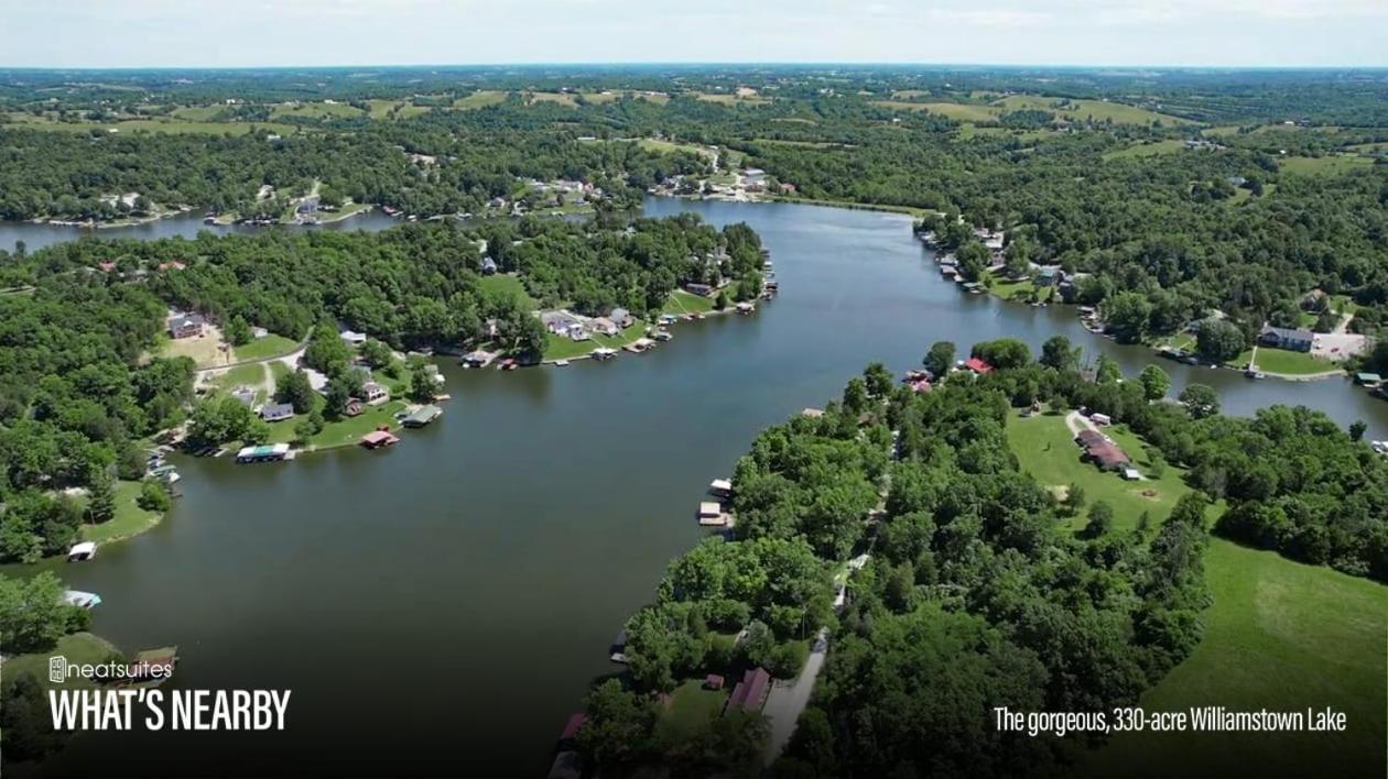 80 Acre Retreat With Pool - Minutes To Ark - Sleeps 15 Villa Williamstown Eksteriør billede